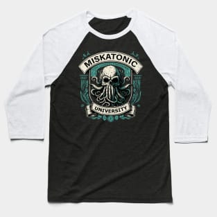 Cthulhu Miskatonic University Baseball T-Shirt